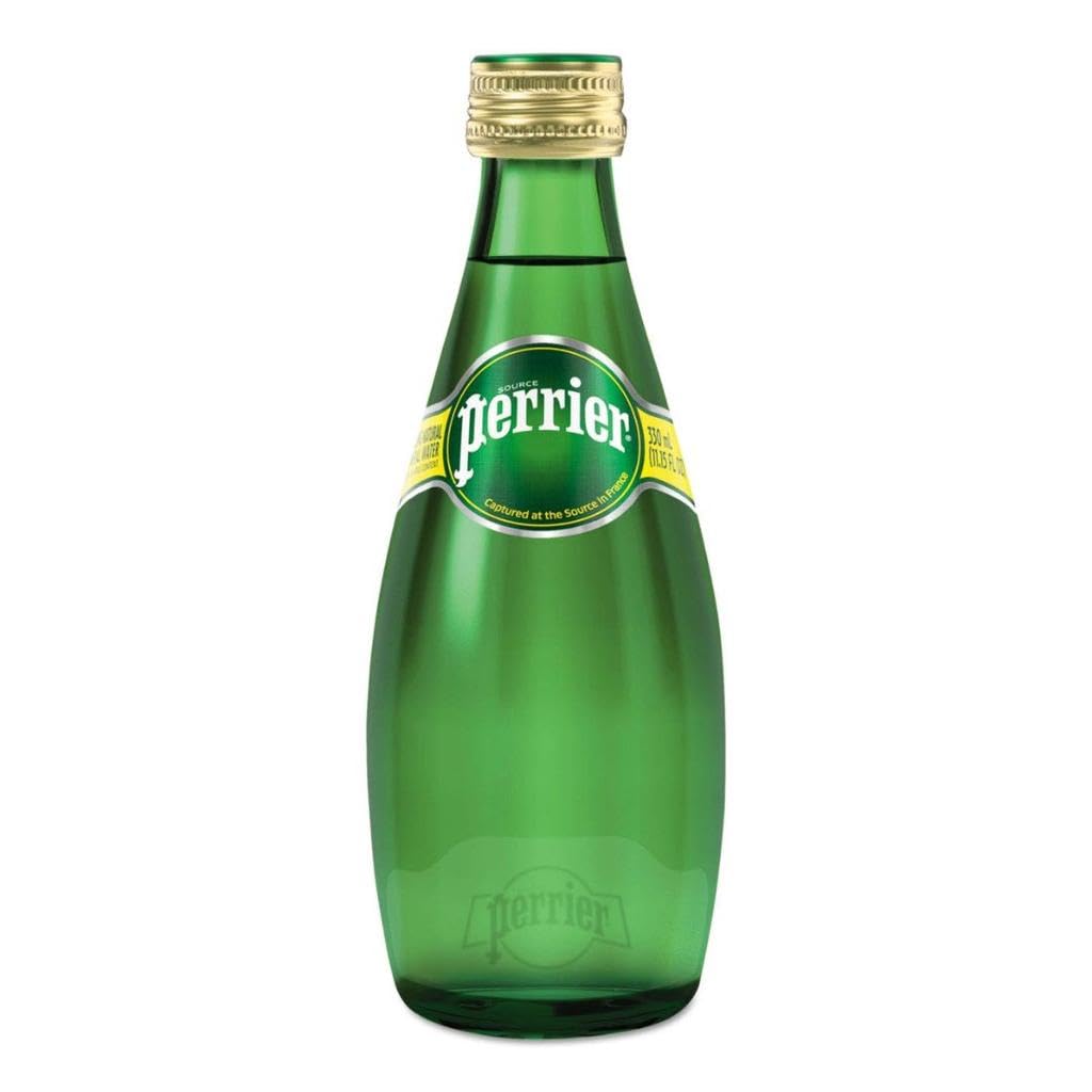 Sparkling Natural Mineral Water 11 Oz Glass Bottle Pack of 12 Y682017