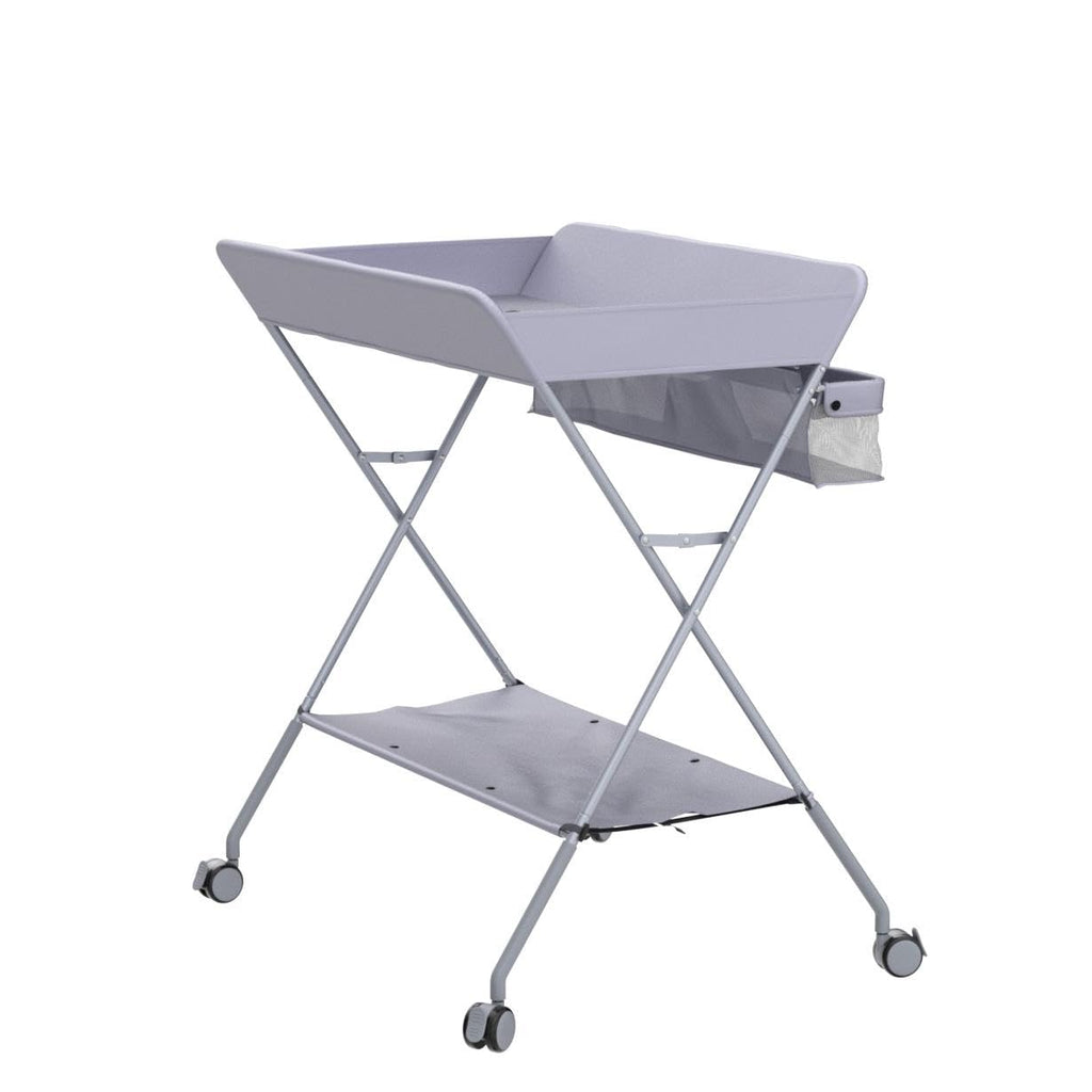 Portable Folding Baby Changing Table with Wheels J1878