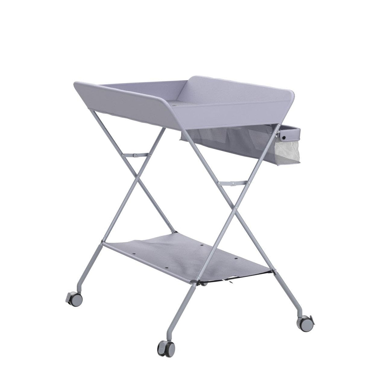 Portable Folding Baby Changing Table with Wheels J1878