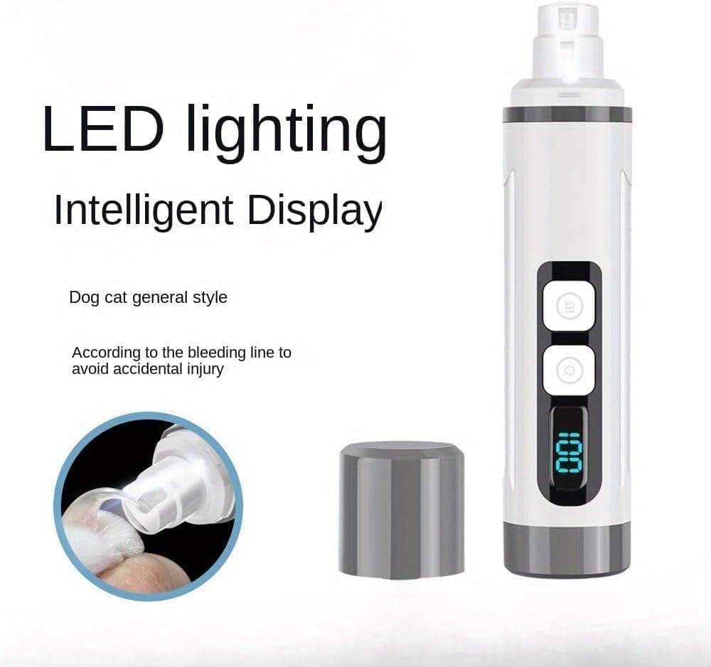 Dog Nail Grinder with LED Light T7956