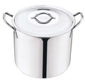 12 Quart Stainless Steel Stock Pot with Metal Lid X623803