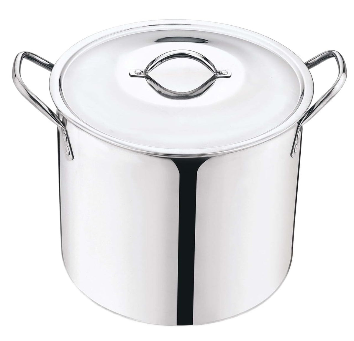 12 Quart Stainless Steel Stock Pot with Metal Lid X623803
