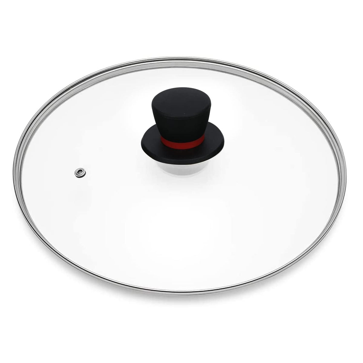 12 Inch Tempered Glass Lid with Steam Vent F320520