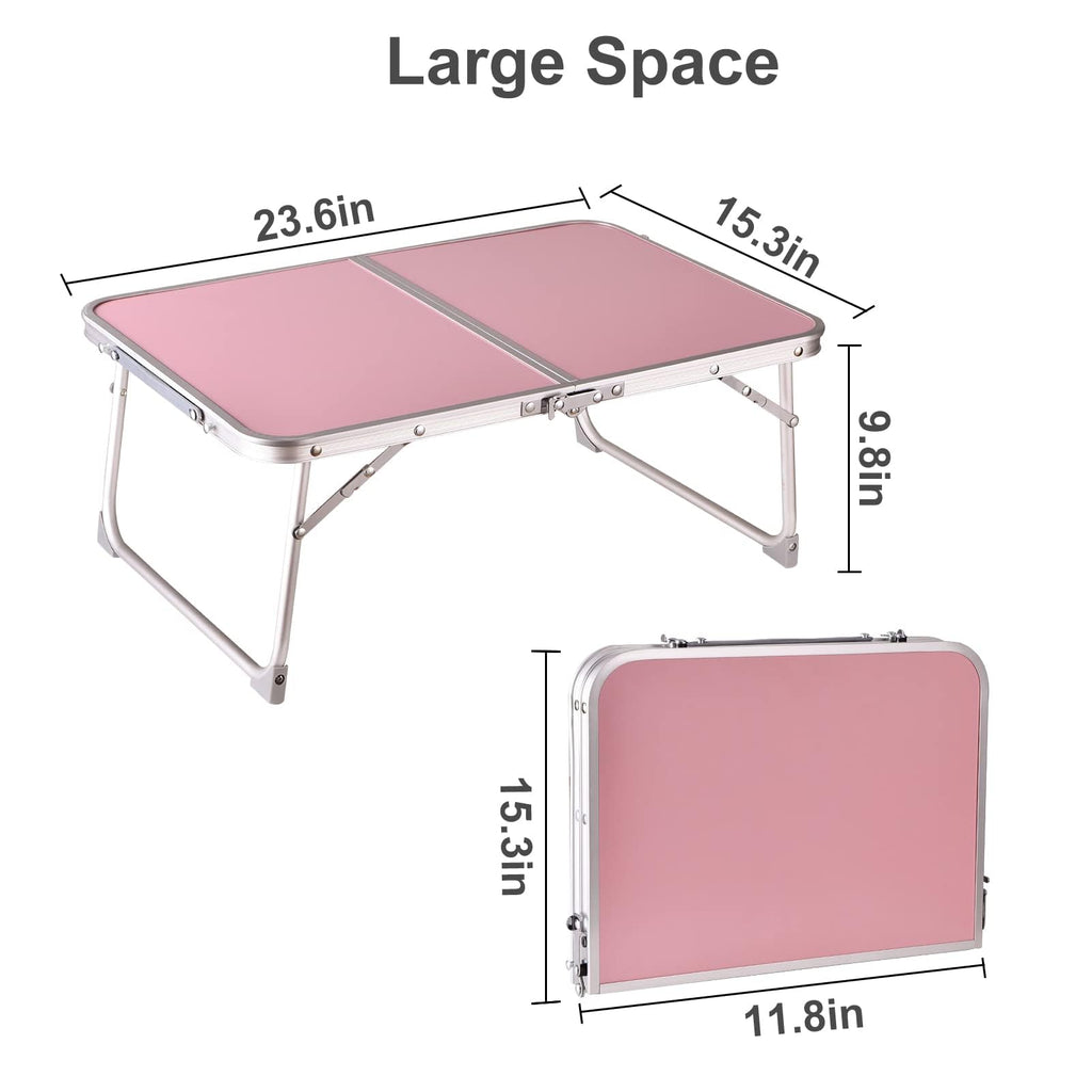 Foldable Laptop Desk with Hidden Storage C368641