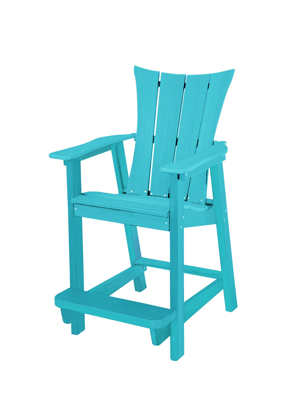 Teal Counter Height Outdoor Chair U6467