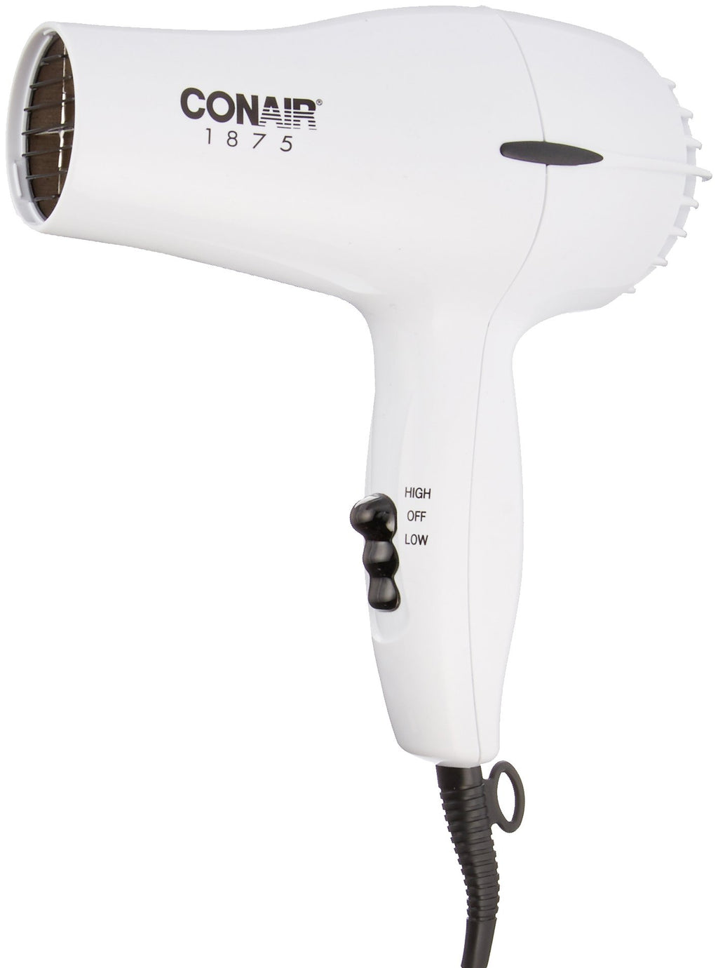 1875W Mid-Size White Hair Dryer C944