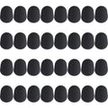 32 Pieces 0.8 mm Saxophone and Clarinet Mouthpiece Cushion Black A406