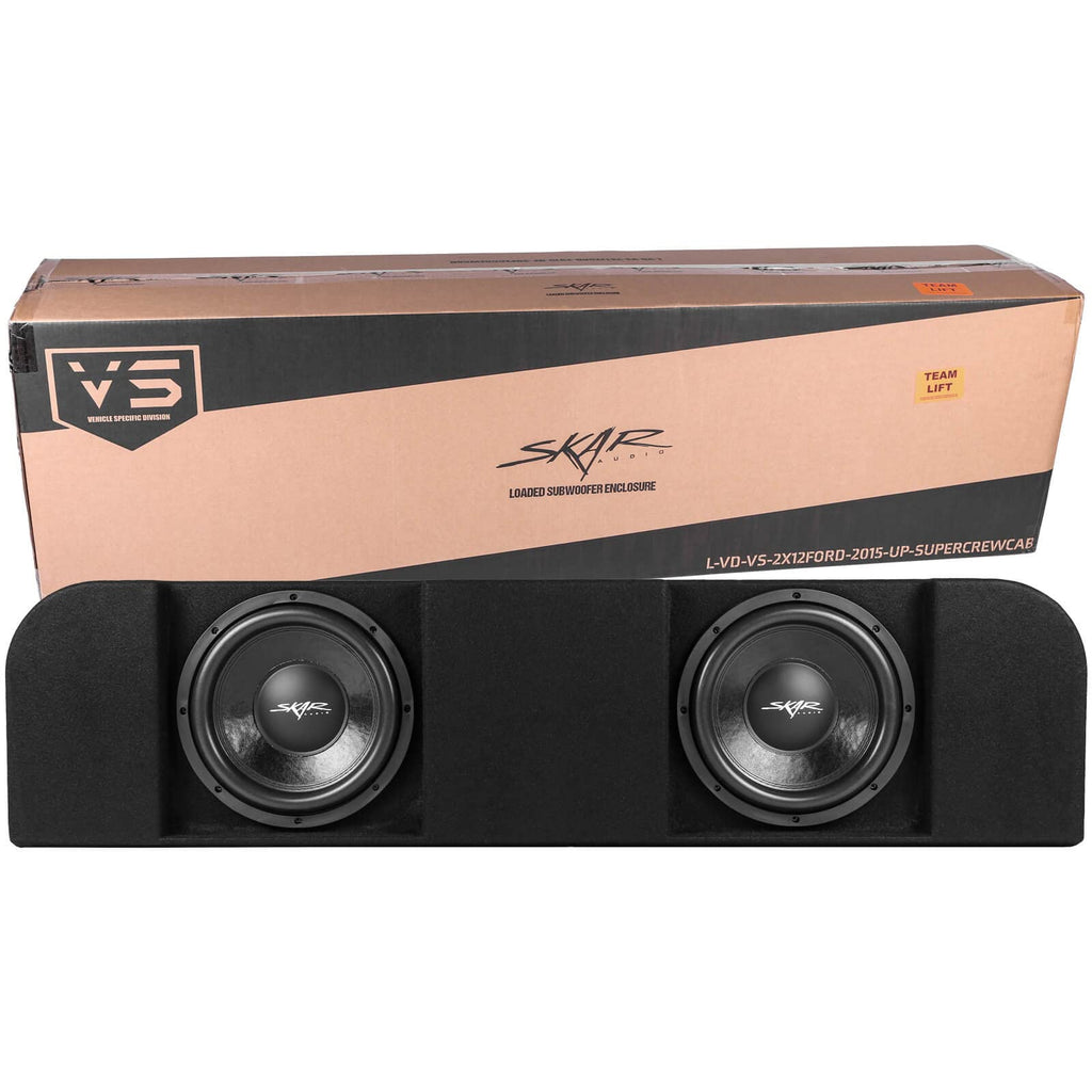 Dual 12" Loaded Subwoofer Enclosure H310667