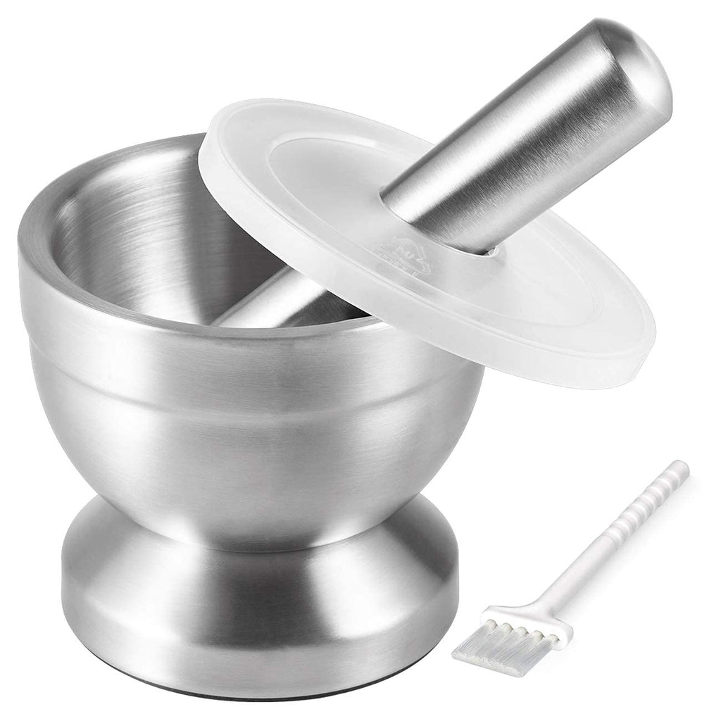 18/8 Stainless Steel Mortar and Pestle G3798