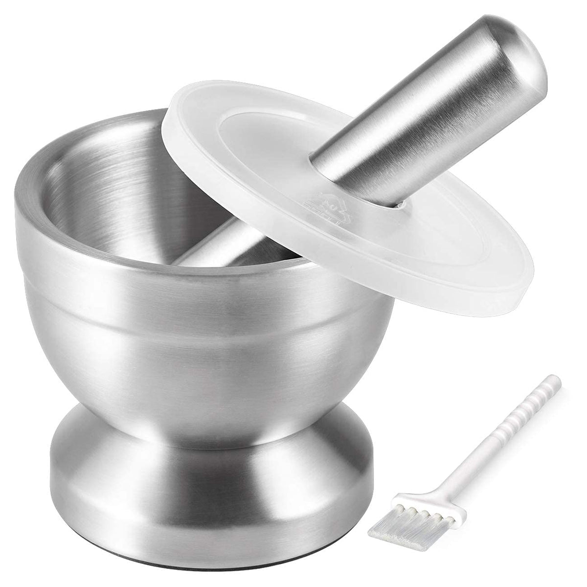 18/8 Stainless Steel Mortar and Pestle G3798