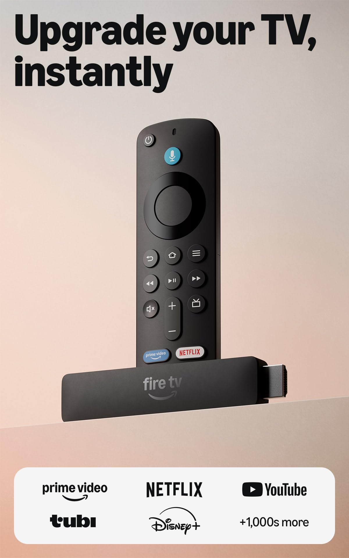Fire TV Stick HD with Alexa Voice Remote E172