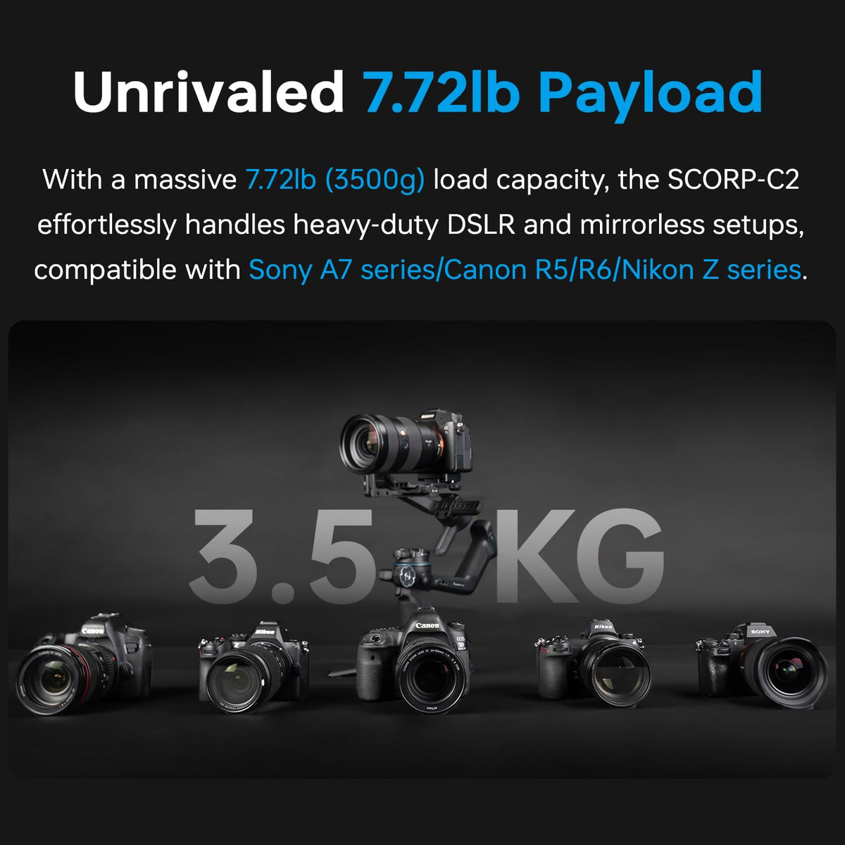 Camera Gimbal Stabilizer S6900