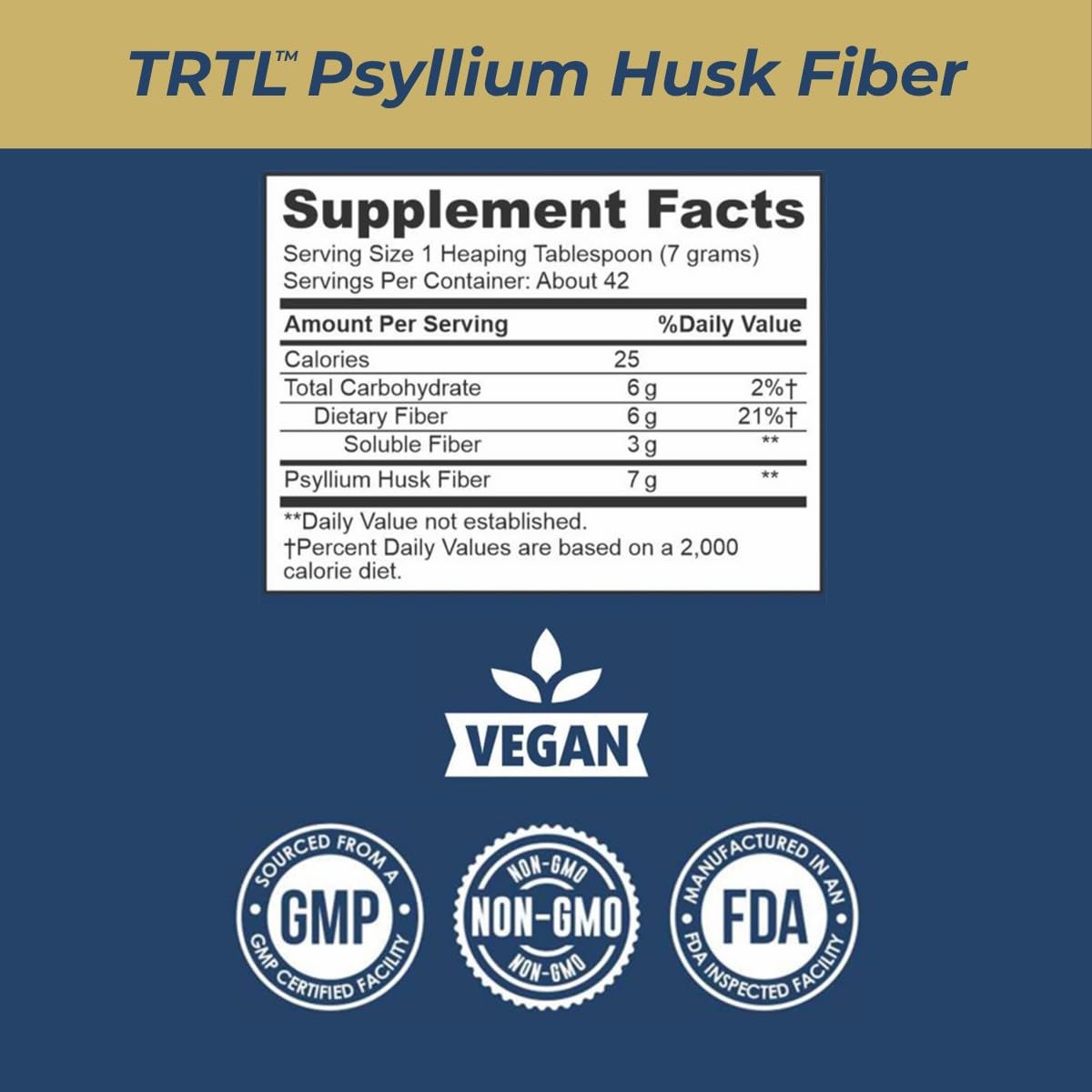 Psyllium Husk Whole Fiber Supplement L529