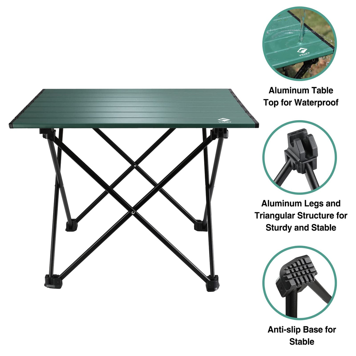 Ultralight Aluminum Folding Camping Table R361