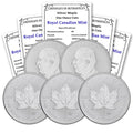 1 oz Canadian Maple Leaf Silver Coins X26097