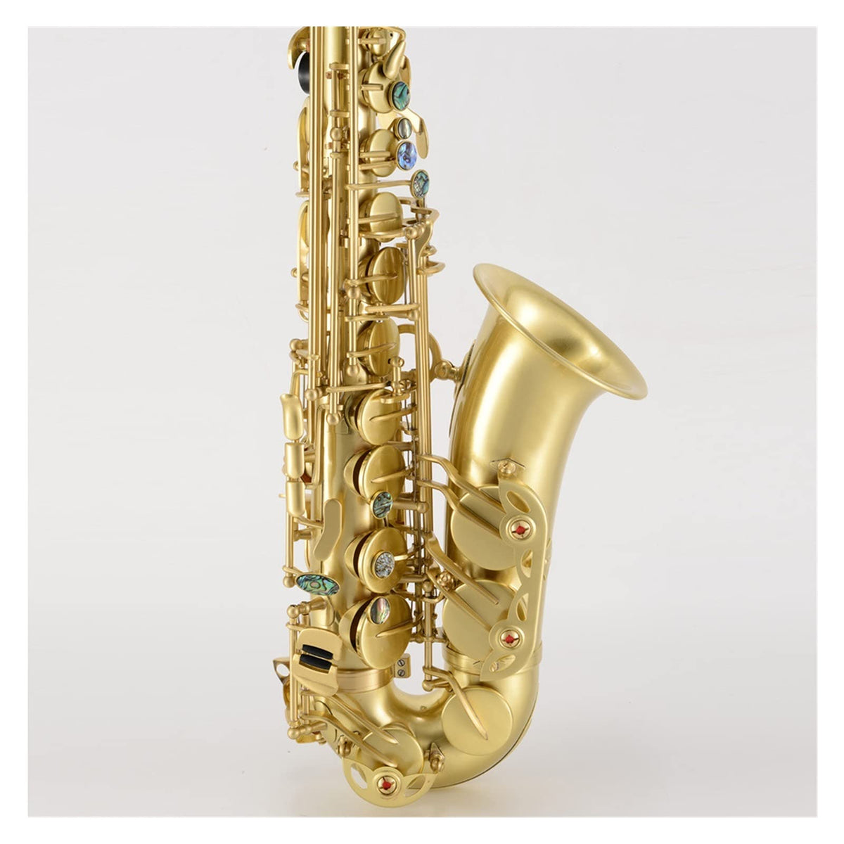 Antique Brushed E Flat Alto Saxophone F749