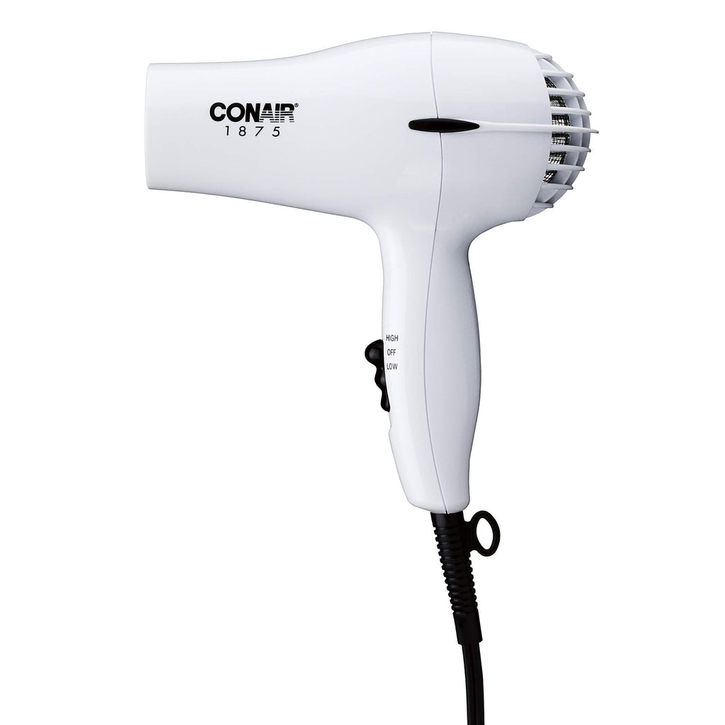 1875W Mid-Size White Hair Dryer C944