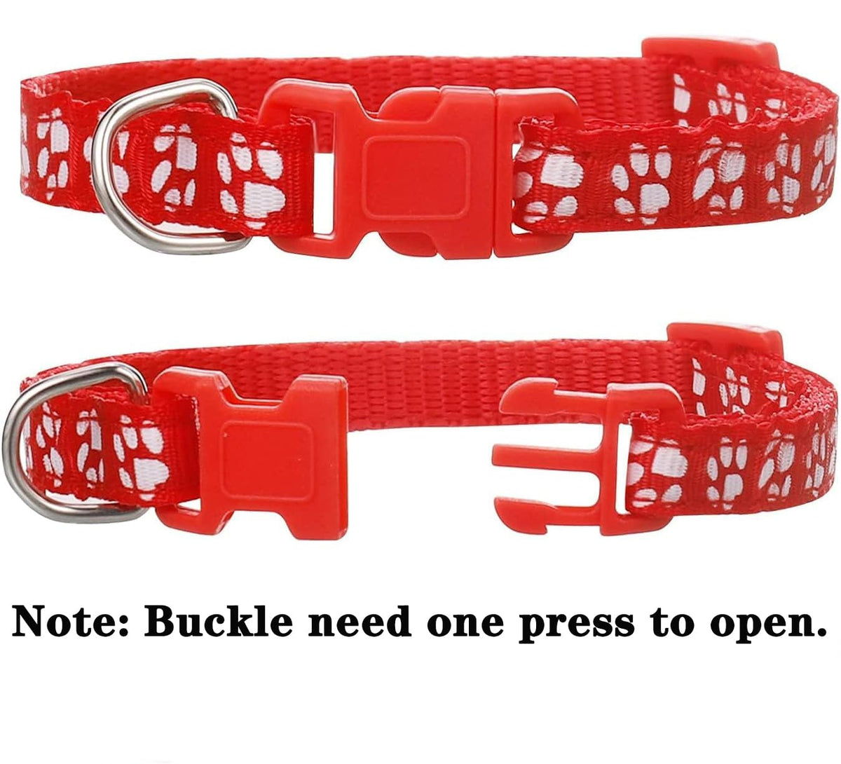 12 Pack Adjustable Puppy Collars H6781