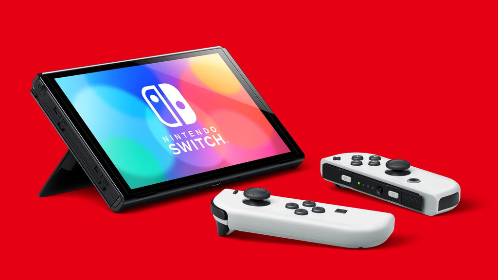 Nintendo Switch OLED Console with White Joy-Con J102034