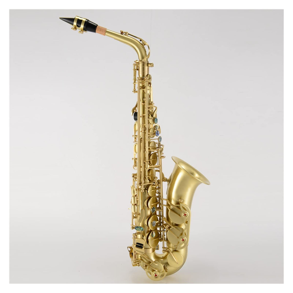 Antique Brushed E Flat Alto Saxophone F749
