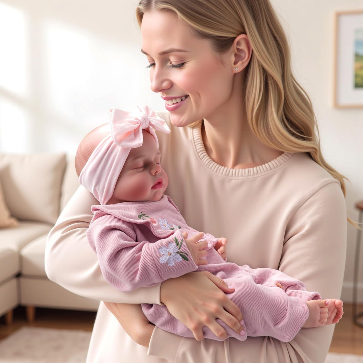 20 Inch Realistic Newborn Baby Doll B881139