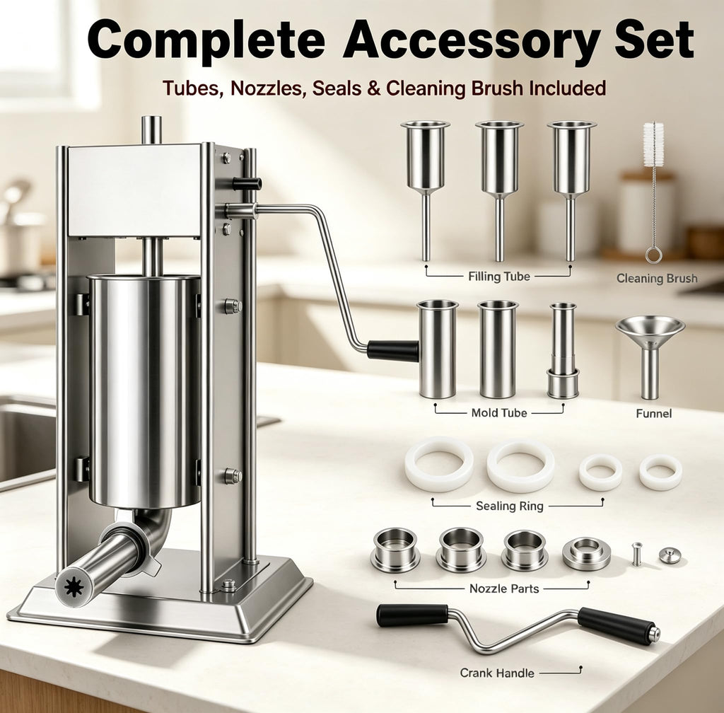 3-in-1 Manual Sausage Stuffer 15LB P92246