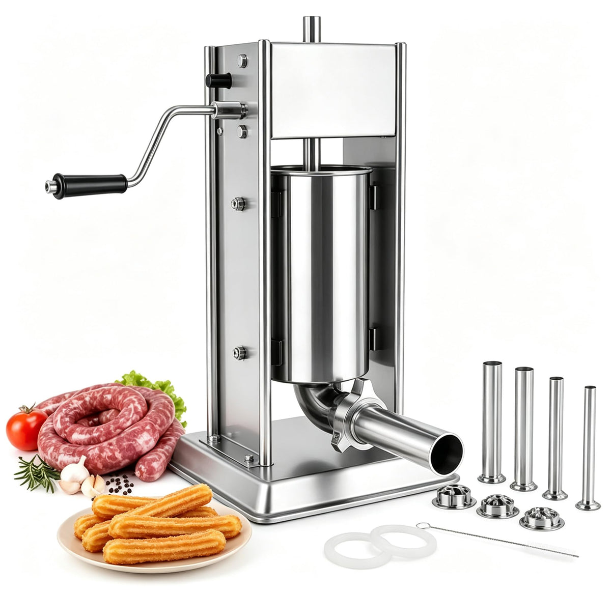 3-in-1 Manual Sausage Stuffer 15LB P92246