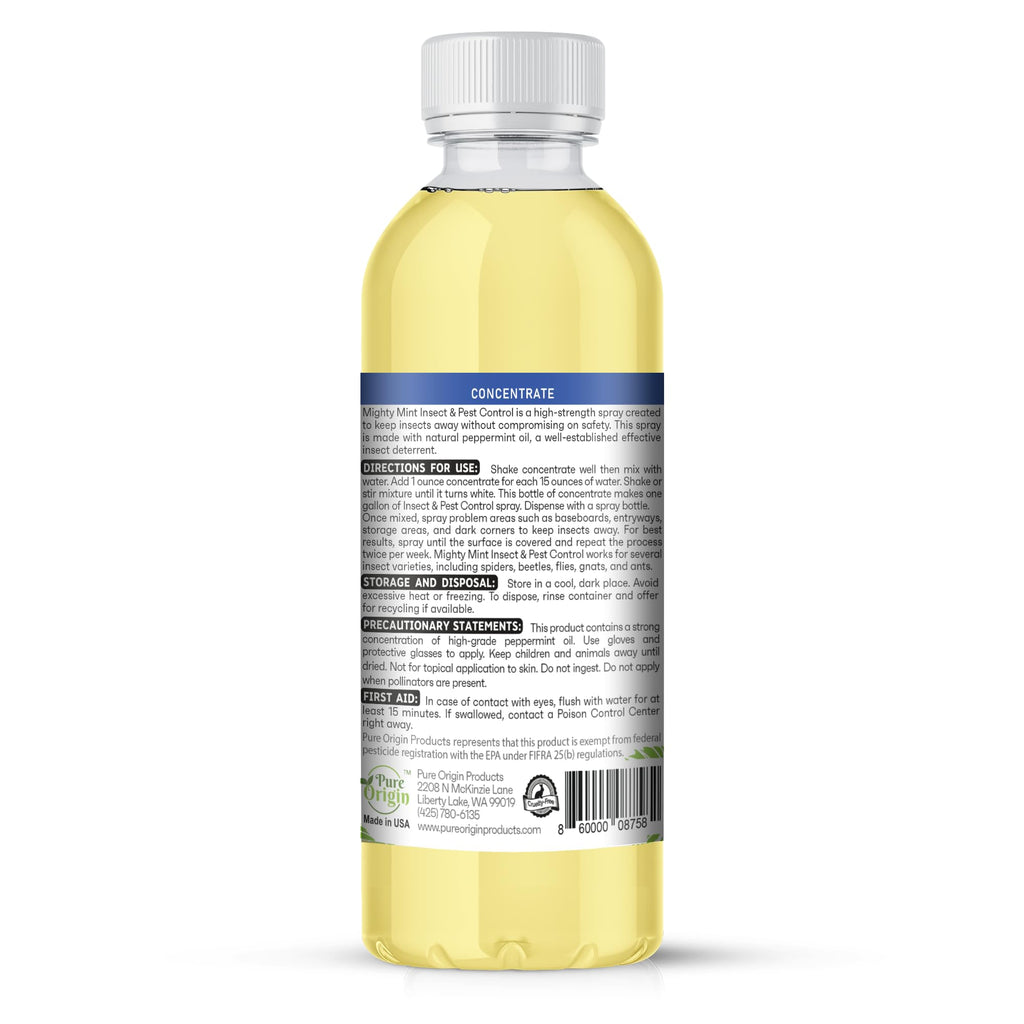 Peppermint Oil Insect Repellent Concentrate, 8 oz J207196