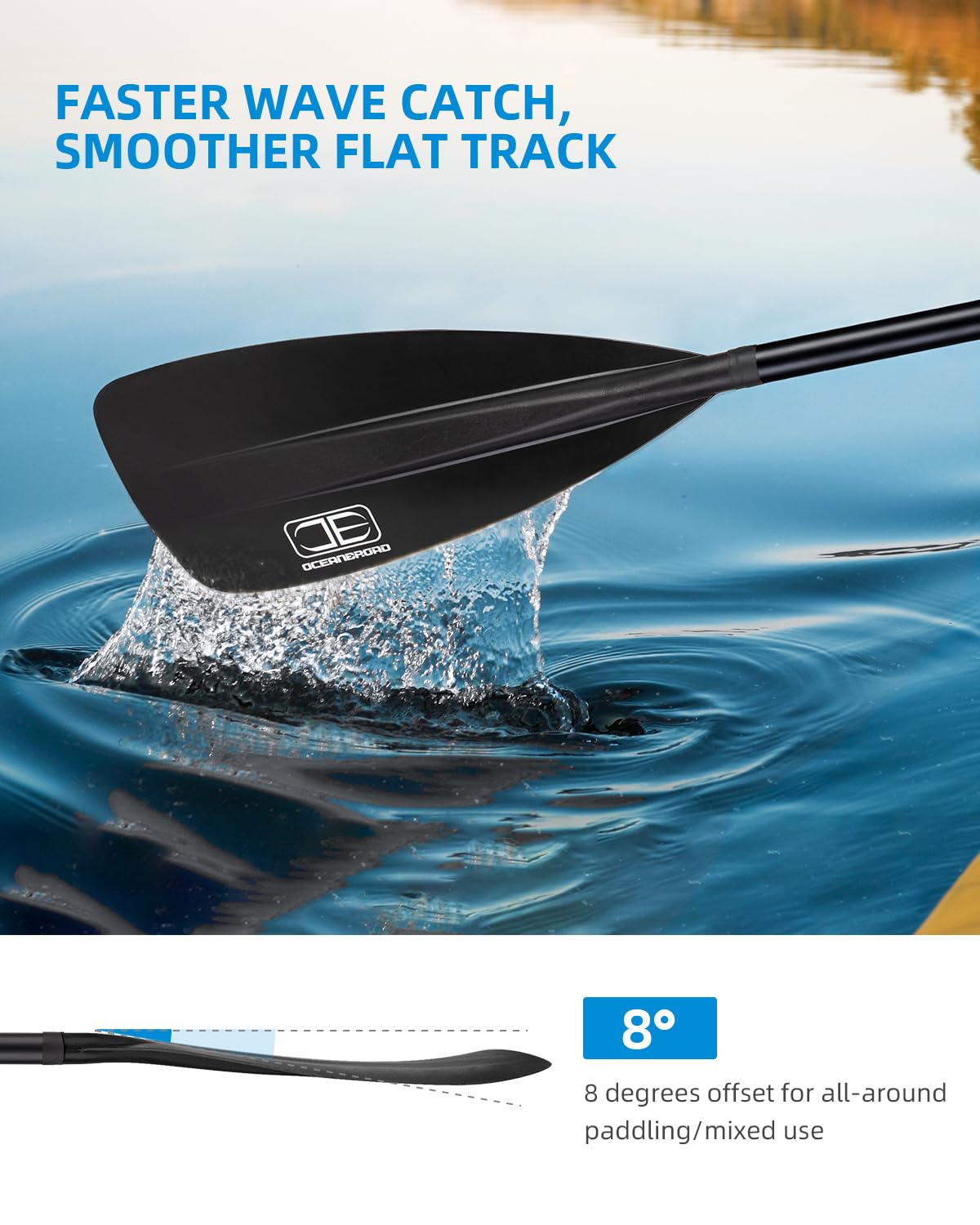 Adjustable Aluminum Alloy SUP Paddle W98210