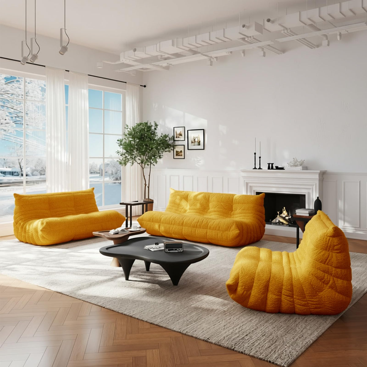 Oversized Memory Foam Bean Bag Chair R4331
