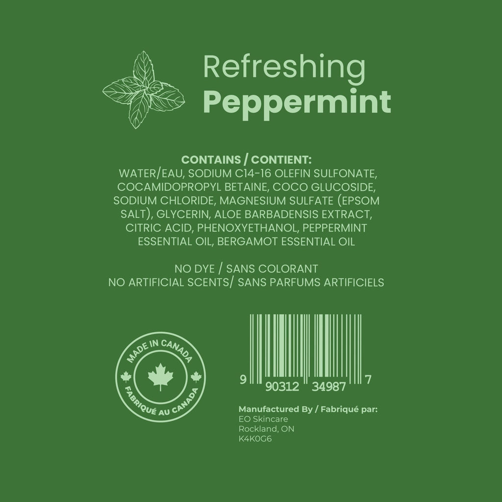 Scented Foaming Bubble Bath with Essential Oils and Epsom Salt, 33.8 fl oz E98442