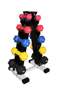 Neoprene Dumbbell Set with Rack Q379922