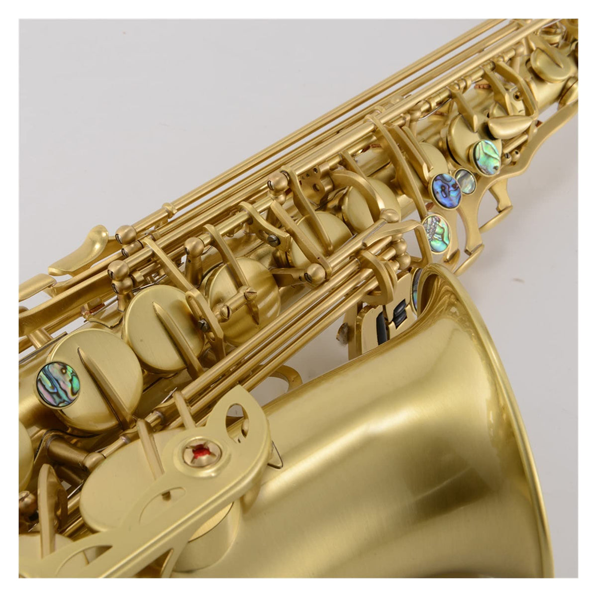Antique Brushed E Flat Alto Saxophone F749