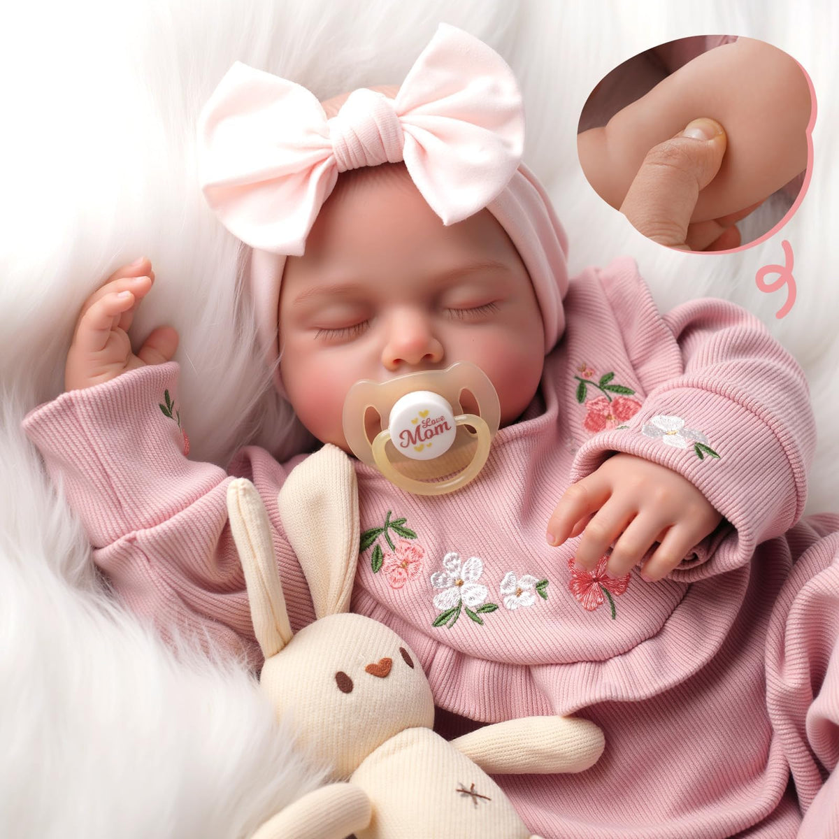 20 Inch Realistic Newborn Baby Doll B881139