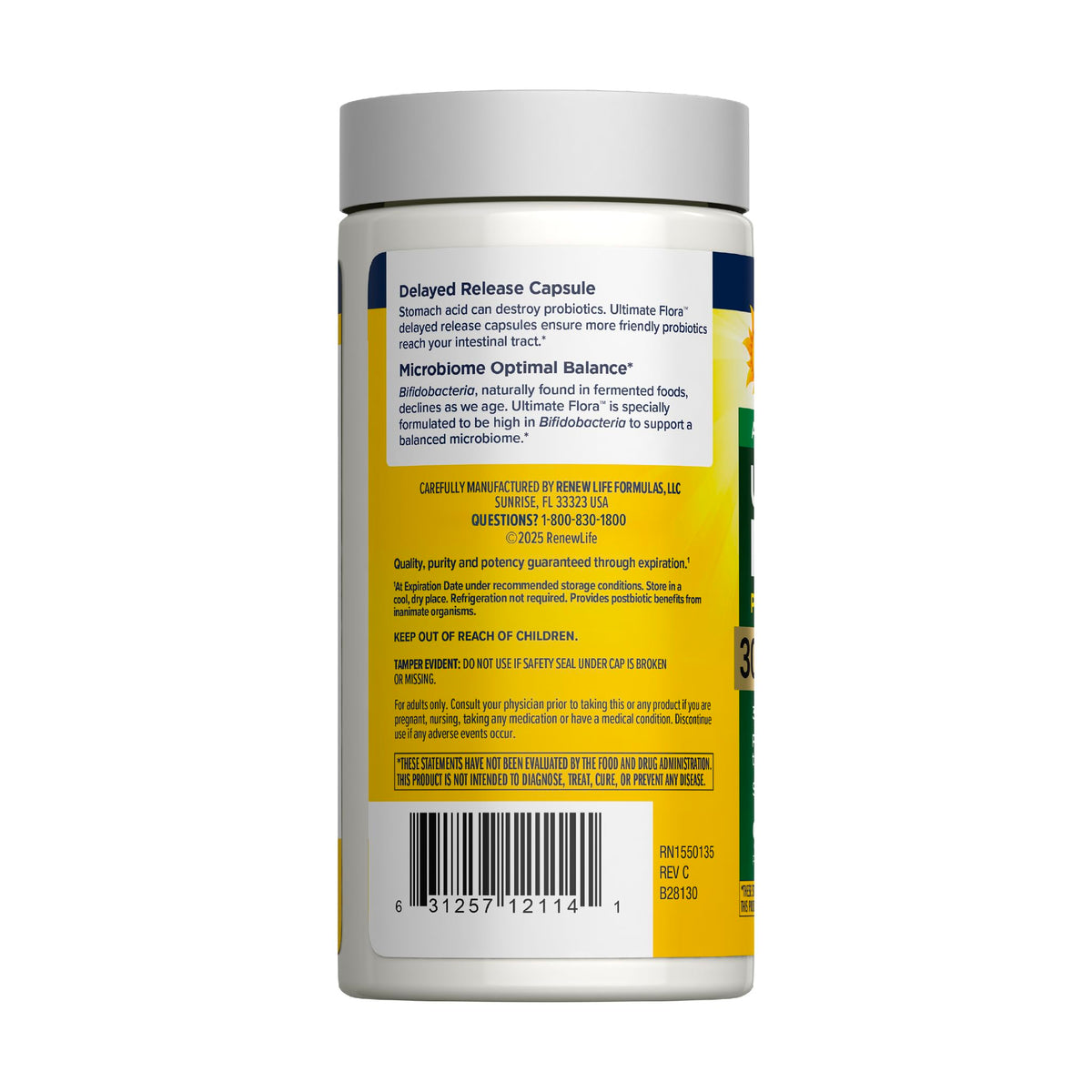 50+ Probiotic 30 Billion CFU 31 Strains O530