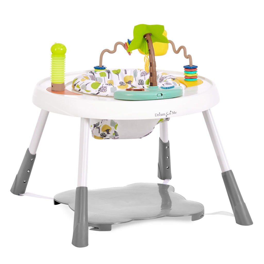 2 in 1 Baby Activity Center and Play Table with 3 Detachable Toys C243514