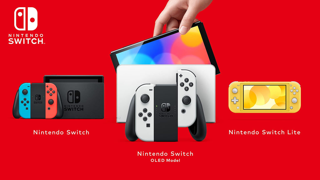 Nintendo Switch OLED Console with White Joy-Con J102034