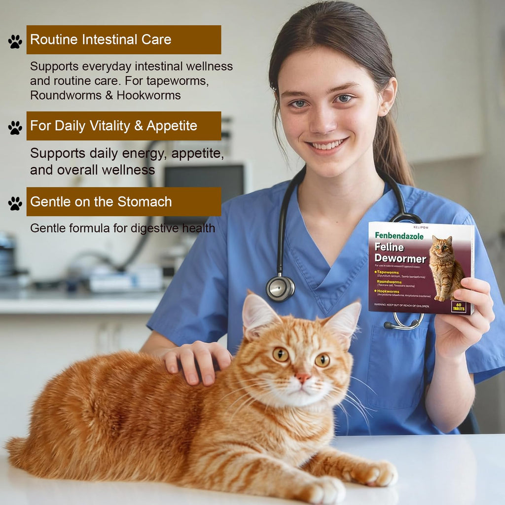 Broad Spectrum Cat & Kitten Dewormer Q465