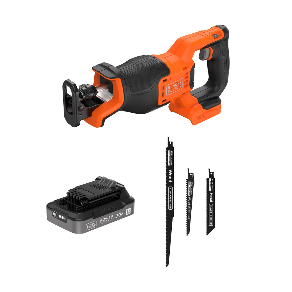 20V MAX Brushless Cordless Reciprocating Saw Kit with 2.5Ah Battery and Charger M654