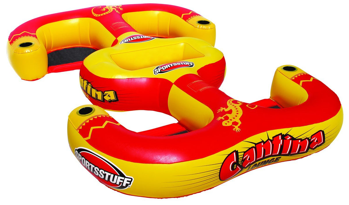 Floating Lounge with Cup Holders X387957