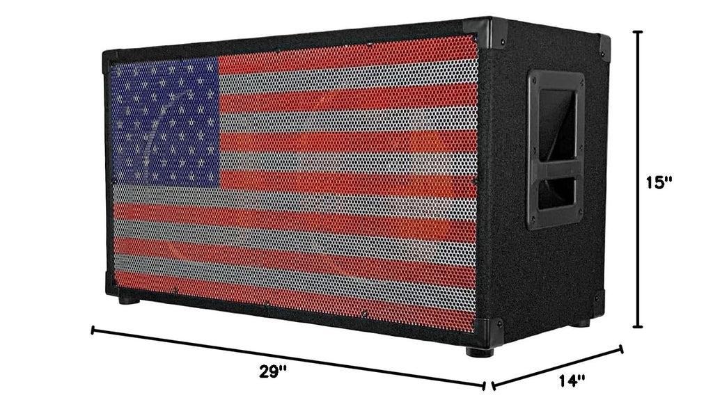 Empty 2x12 Guitar Speaker Cabinet W9078