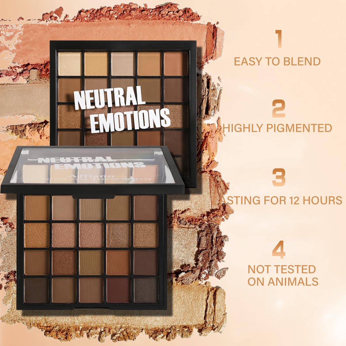 25 Color Matte Shimmer Eyeshadow Palette P79498