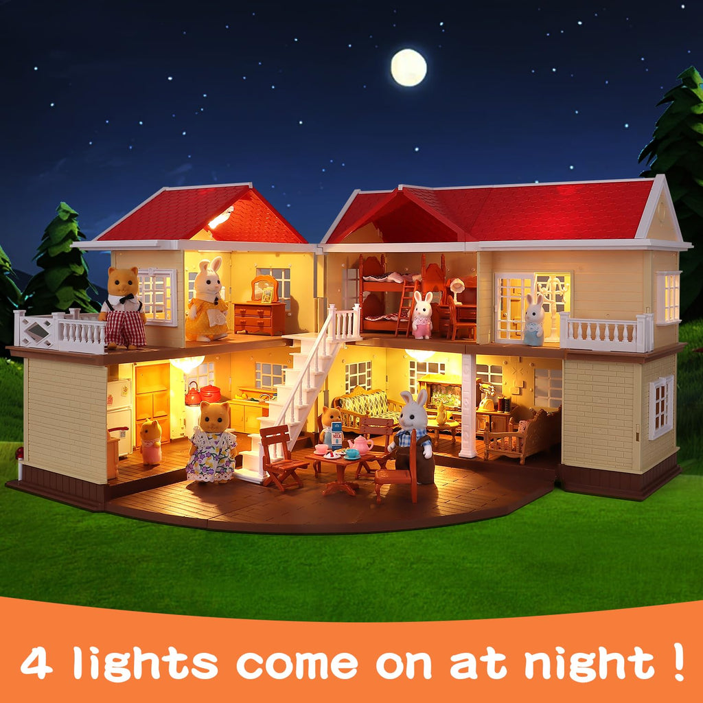 Cozy Cabin Doll House Playset A10475