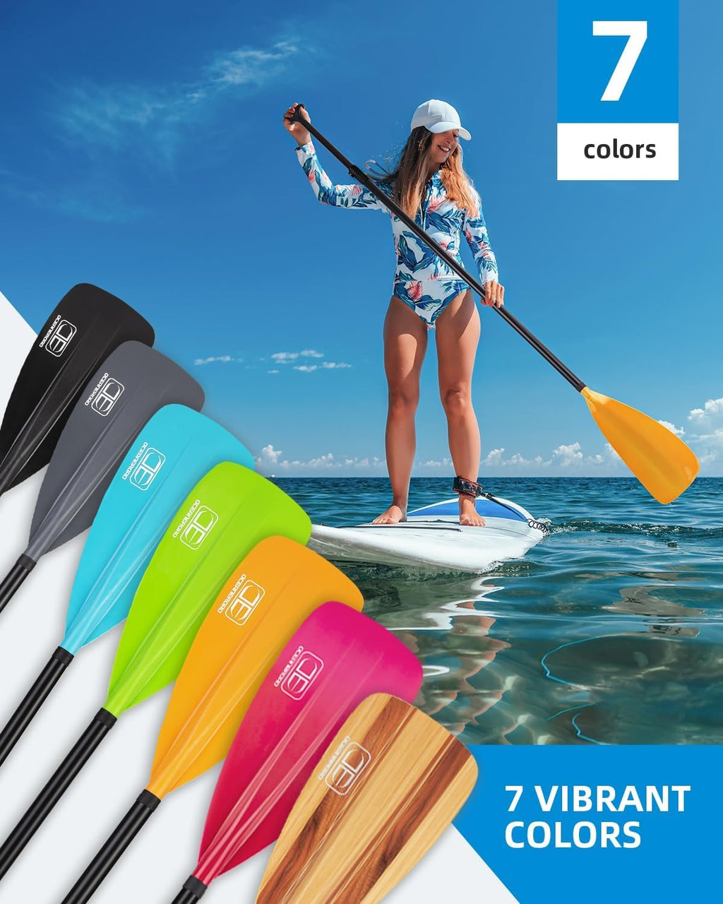 Adjustable Aluminum Alloy SUP Paddle W98210