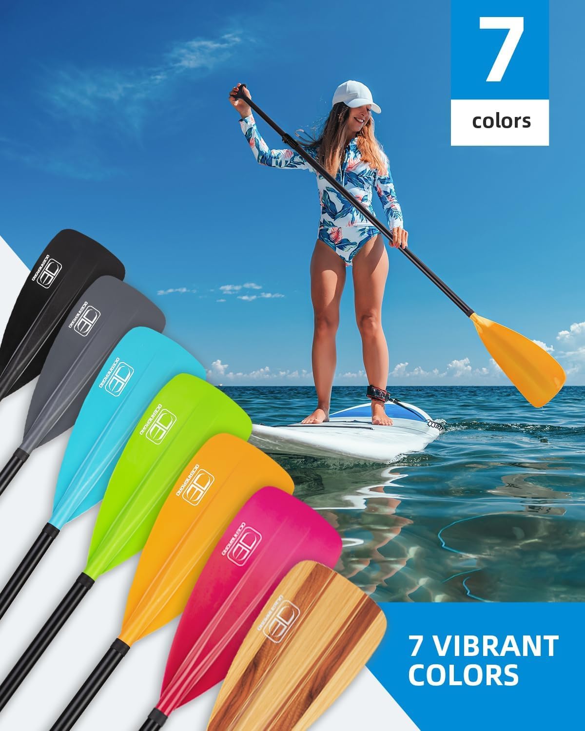 Adjustable Aluminum Alloy SUP Paddle W98210