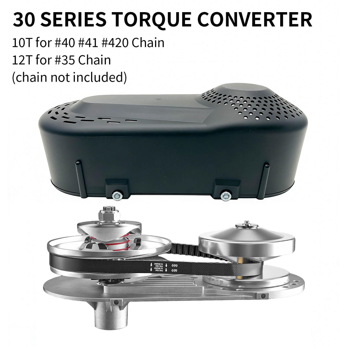 30 Series Torque Converter 3/4 Bore O1957