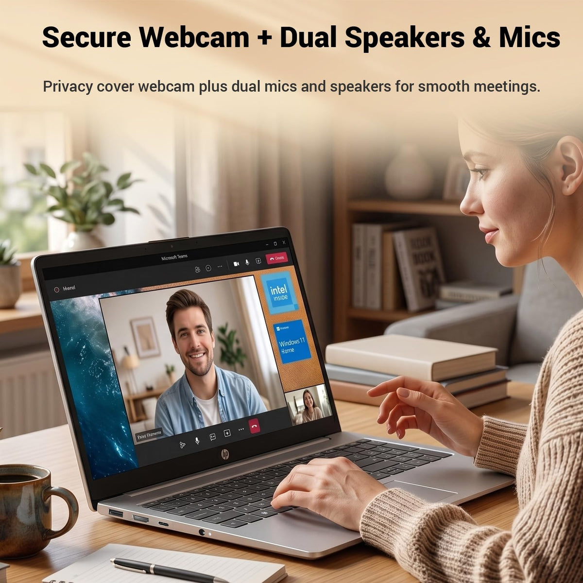 15.6" FHD Touchscreen Intel Core Ultra 5 Laptop U785