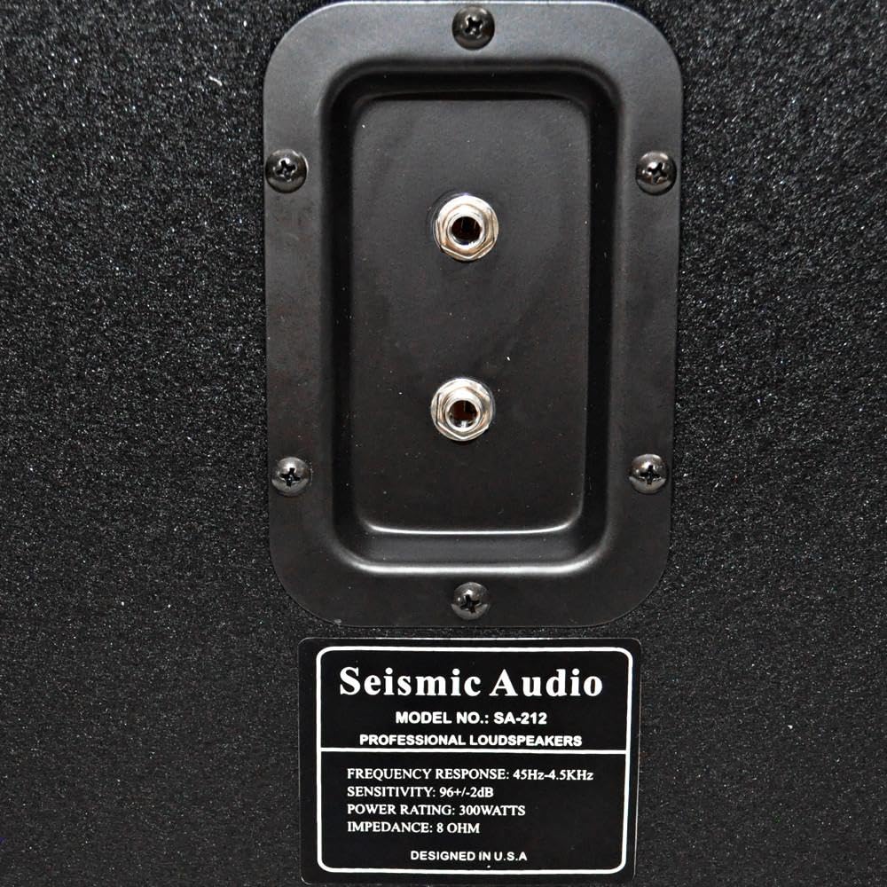 Empty 2x12 Guitar Speaker Cabinet W9078