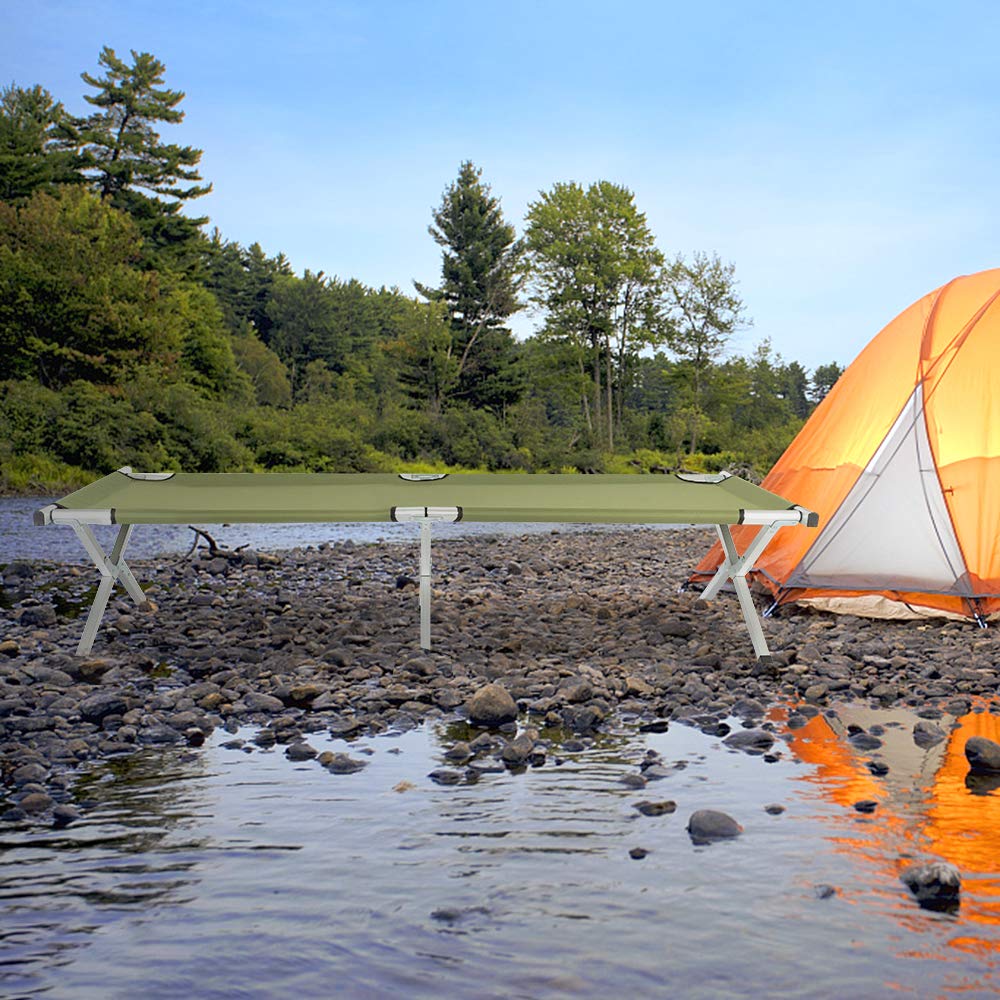 Folding Camping Cot with Carry Bag F6608