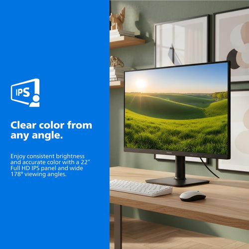 22 Inch FHD 120Hz IPS Computer Monitor U5453